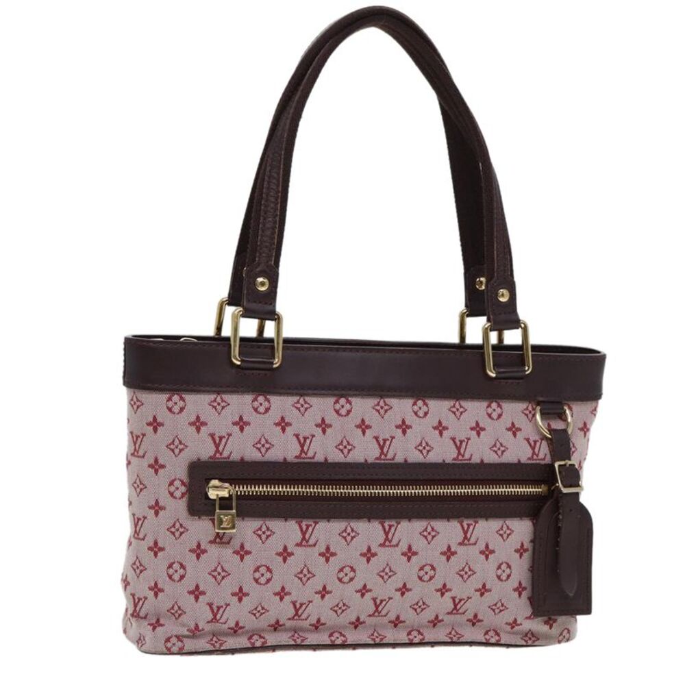 Louis Vuitton Lucile Pink Canvas Handbag (Pre-Owned) - Picture 10 of 16